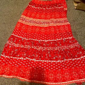 CATO closet ankle length skirt